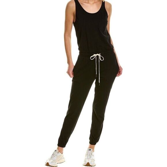 n:PHILANTHROPY Pants - NWT n:philanthropy Phil tank Jumpsuit in Black Size L